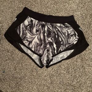 Victoria's Secret Black and White Athletic Shorts